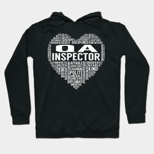 Qa Inspector Heart Hoodie